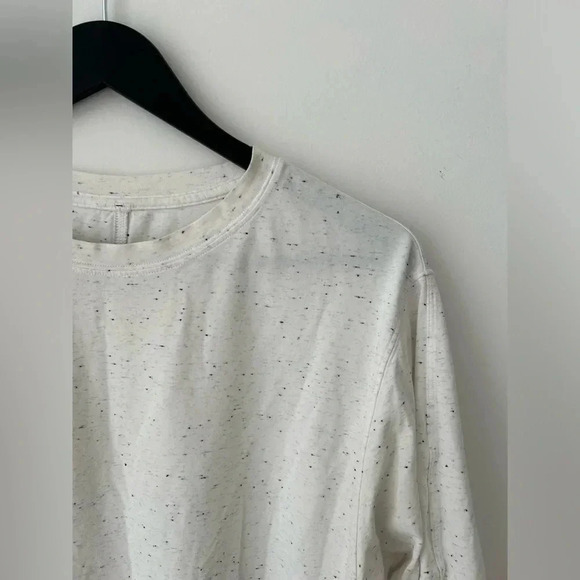 Lululemon LA  3/4 Sleeve Crewneck Shirt
Confetti Black White Pima cotton - Picture 3 of 9